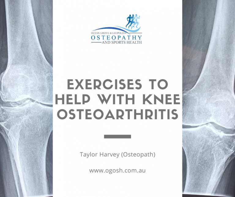 5 Easy Exercises to Help with Knee OA